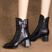 Botas en Cuero y Terciopelo 👢😍💎