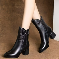 Botas en Cuero y Terciopelo 👢😍💎