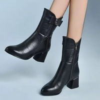 Botas en Cuero y Terciopelo 👢😍💎