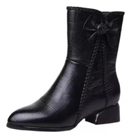 Botas en Cuero y Terciopelo 👢😍💎