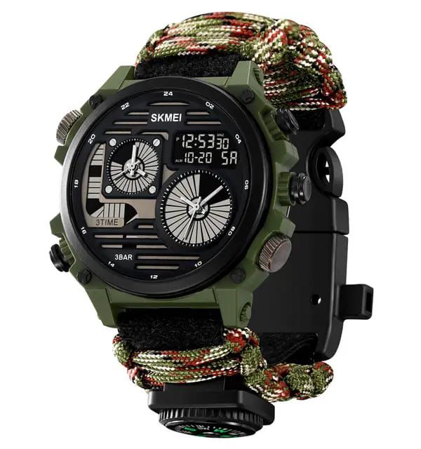 RELOJ TACTICO DE SUPERVIVENCIA MILITAR