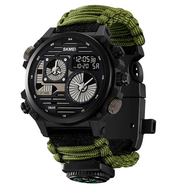 RELOJ TACTICO DE SUPERVIVENCIA MILITAR
