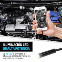 Cámara Endoscopio Hd de 5 METROS Adaptador 3,1 Tipo C