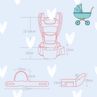 Canguro Portabebés Cargador De Bebe 3 en 1