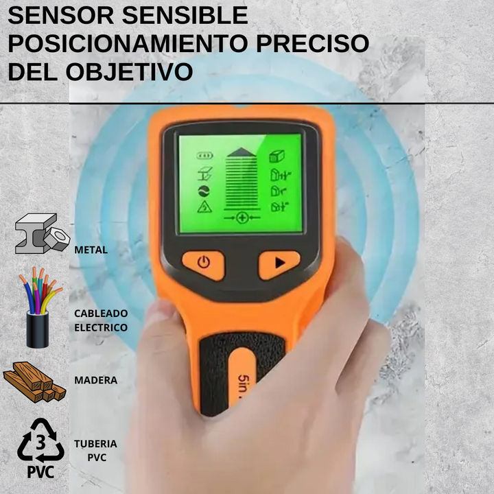 ScanWall™: Escáner de Pared con Cinco Modos de Detección