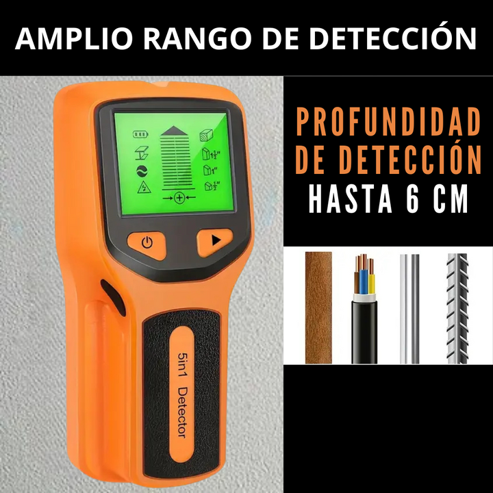 ScanWall™: Escáner de Pared con Cinco Modos de Detección