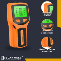 ScanWall™: Escáner de Pared con Cinco Modos de Detección