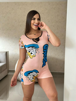 Enterizo Pijama Subliminado😍🤗🤩Talla Unica
