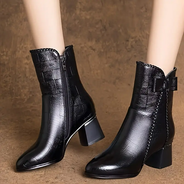 Botas en Cuero y Terciopelo 👢😍💎