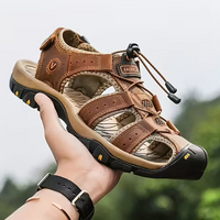NÓMADA Sandalias de Cuero PU