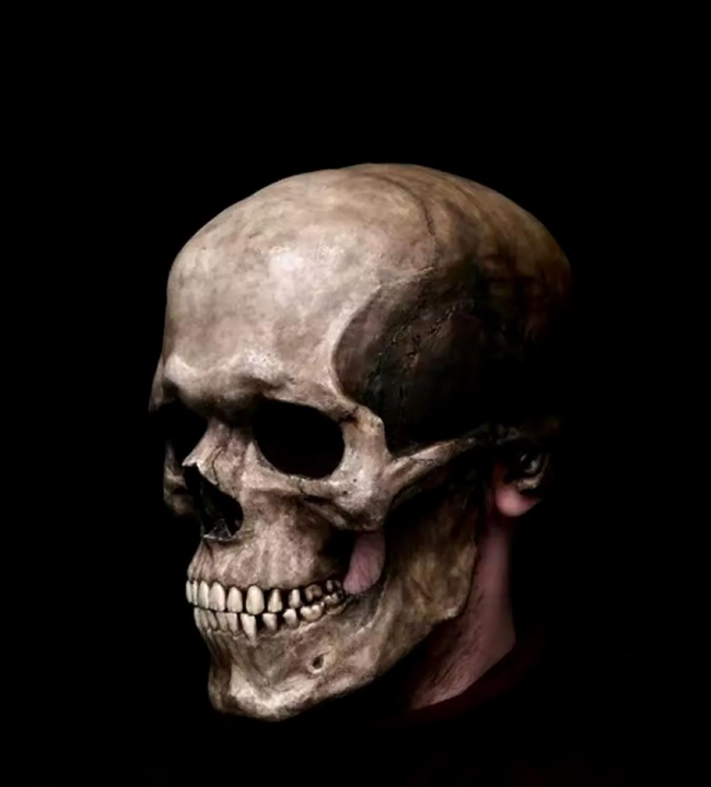 MASCARA CALAVERA HIPER-REALISTA 💀🔥