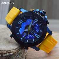 Reloj Jofox Jr1948 con Figura 🏍️Motociclista Coleccionable🏁