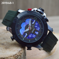 Reloj Jofox Jr1948 con Figura 🏍️Motociclista Coleccionable🏁