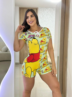 Enterizo Pijama Subliminado😍🤗🤩Talla Unica