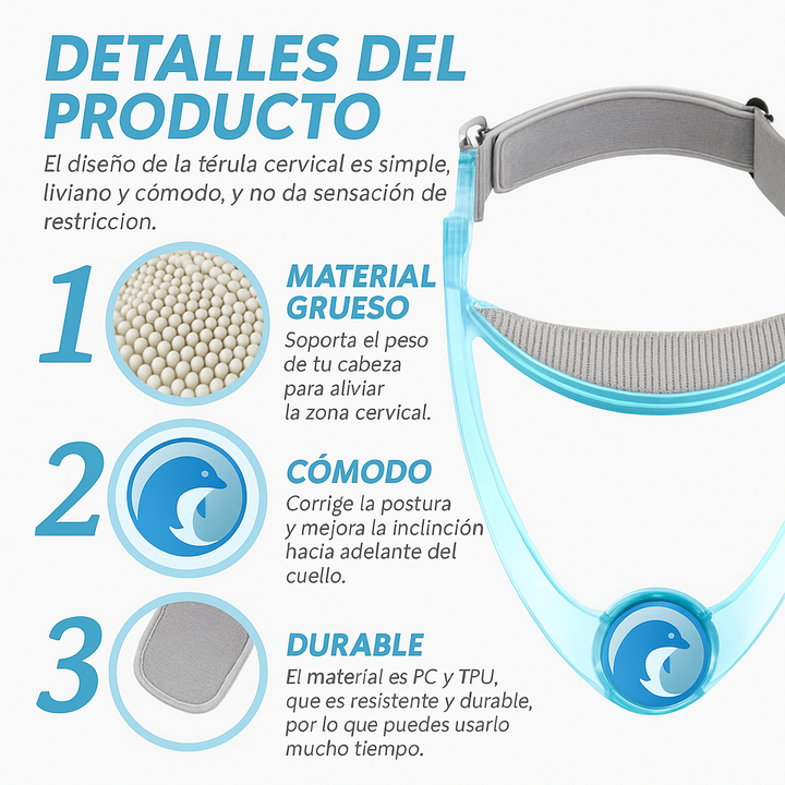 Soporte De Cuello Corrector Postura