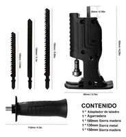 Convertidor de taladro a sierra