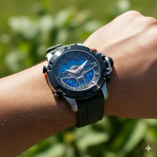 Reloj Jofox Jr1948 con Figura 🏍️Motociclista Coleccionable🏁