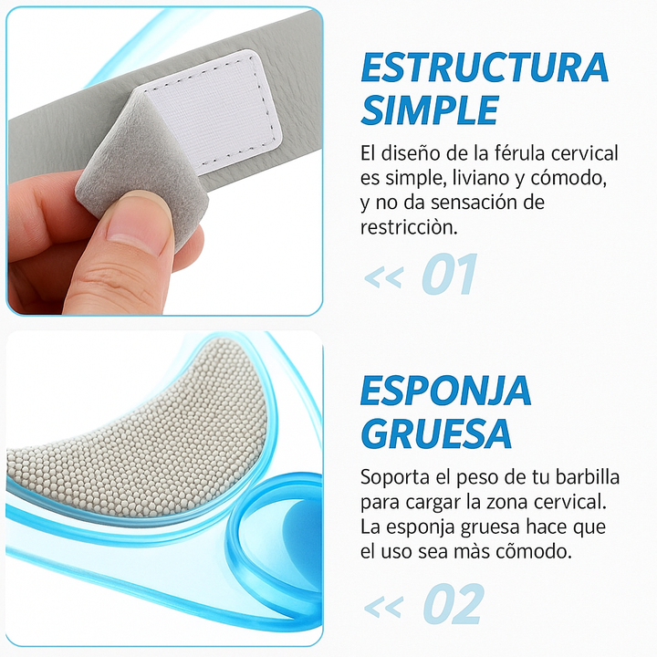 Soporte De Cuello Corrector Postura