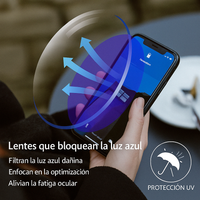 Visión Care, Aumento luz azul plegable