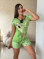 Enterizo Pijama Subliminado😍🤗🤩Talla Unica