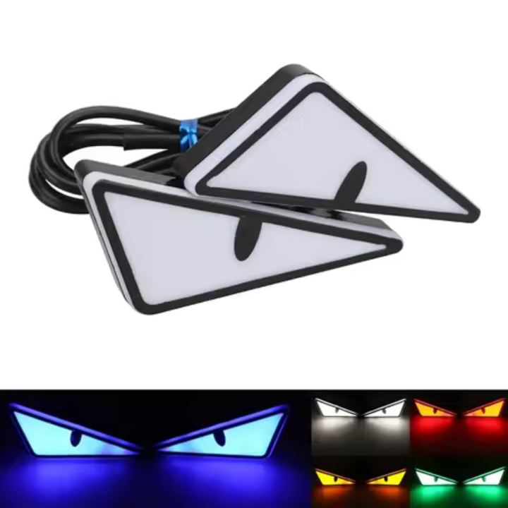 LUCES MOTOCICLETA OJOS