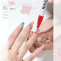 Kit de 12 Bolígrafos Nail Pen para Pintar Uñas - ENVIO GRATIS