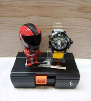 Reloj Jofox Jr1948 con Figura 🏍️Motociclista Coleccionable🏁