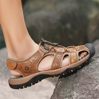 NÓMADA Sandalias de Cuero PU