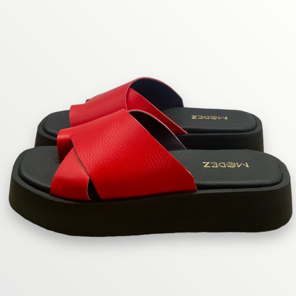Sandalia Casual de Cuero