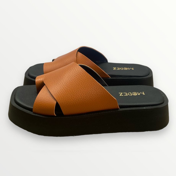 Sandalia Casual de Cuero